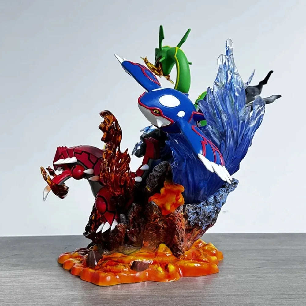 Groudon Kyogre Rayquaza Pokemon PVC Figure – 35cm Set