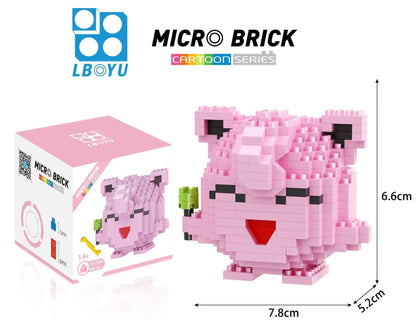 Pokemon Mini Building Blocks Set – Ash Ketchum & Characters
