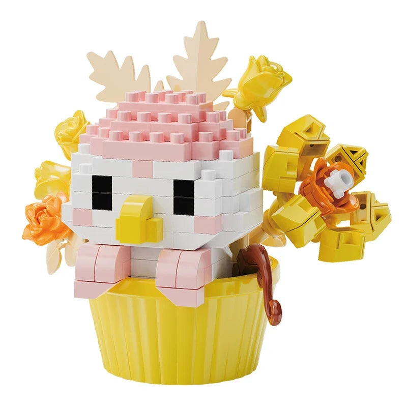Disney Mini Building Blocks Figure – Mickey Minnie Princess Brick Toy