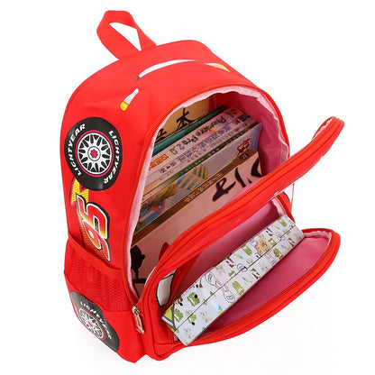 Disney Car Children S Bag Kindergarten Boy Safety Backpack Primary School Students 3-6 Years Old