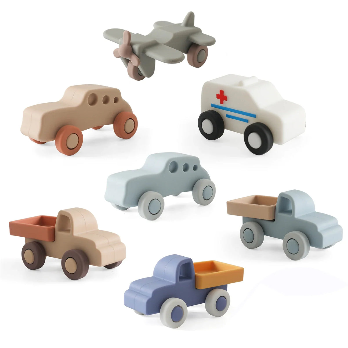 Montessori Baby Silicone Car Toys 0 12 Months Newborn Things Teether Toy Educational Blocks