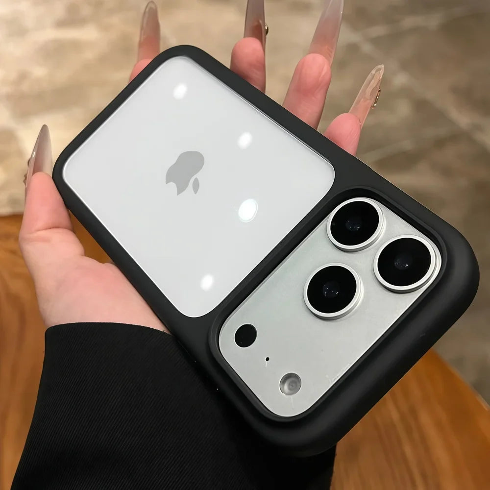 Intelligent Camera Touch Button Crystal Clear iPhone Case