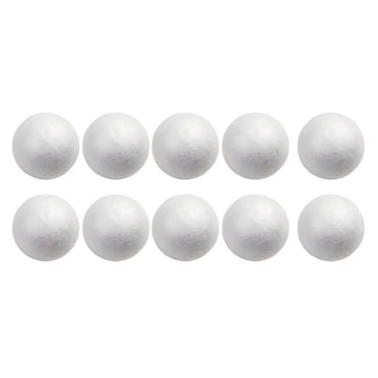 Polystyrene Foam Balls 10pcs DIY Craft Party Decoration