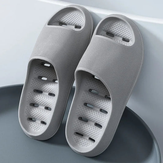 Men's Quick-Dry Anti-Slip Bath Slippers – EVA Shower Sandals