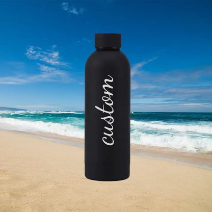 Personalized Engraved Insulated Water Bottle | Custom Name 16.9oz
