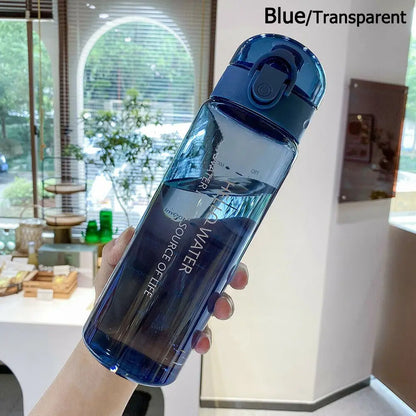 780ml Leak Proof Transparent Sports Water Bottle