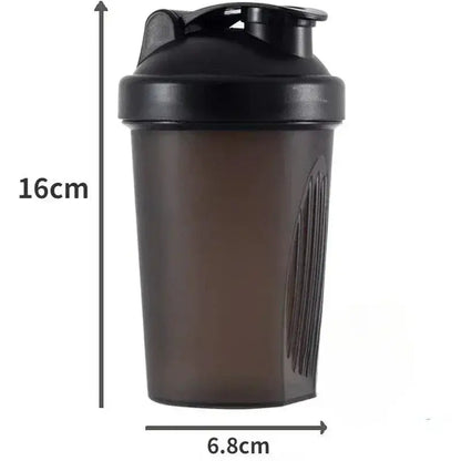 400ml BPA Free Protein Shaker Bottle with Mixing Ball