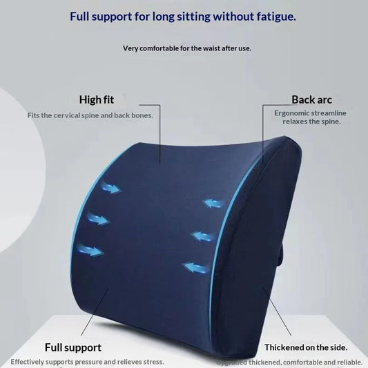 Lumbar Support Pillow for Office Chair & Car Seat