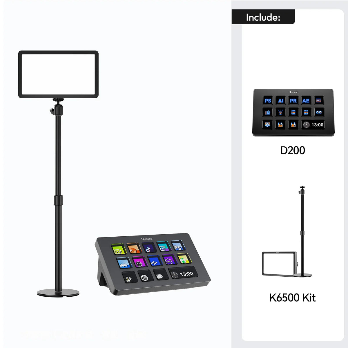 Ulanzi Stream Deck Console – LCD Macro Keypad for Streaming & Editing