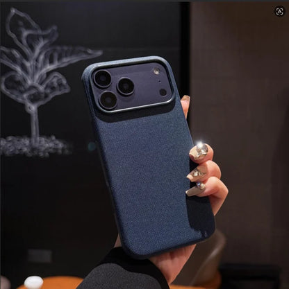 Tech Woven MagSafe Case for iPhone 17 16 15 14 13 12 11 Pro Max Plus Air – Luxury Fabric Cover