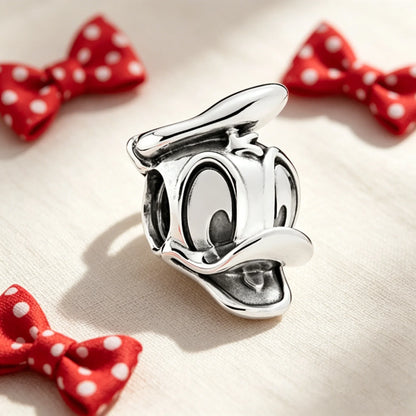 Disney Character Charm Bead – Fits Snake Chain Bracelet & Necklace