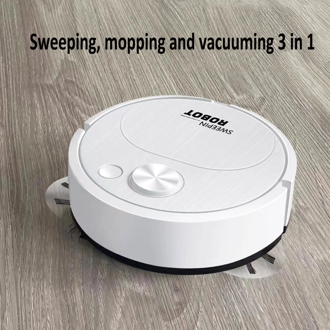 3 in 1 USB Robot Vacuum Cleaner with 1500Pa Suction