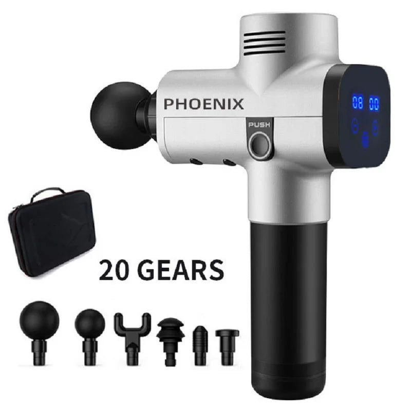 Phoenix A2 Massage Gun – Deep Tissue Muscle Relaxation Massager
