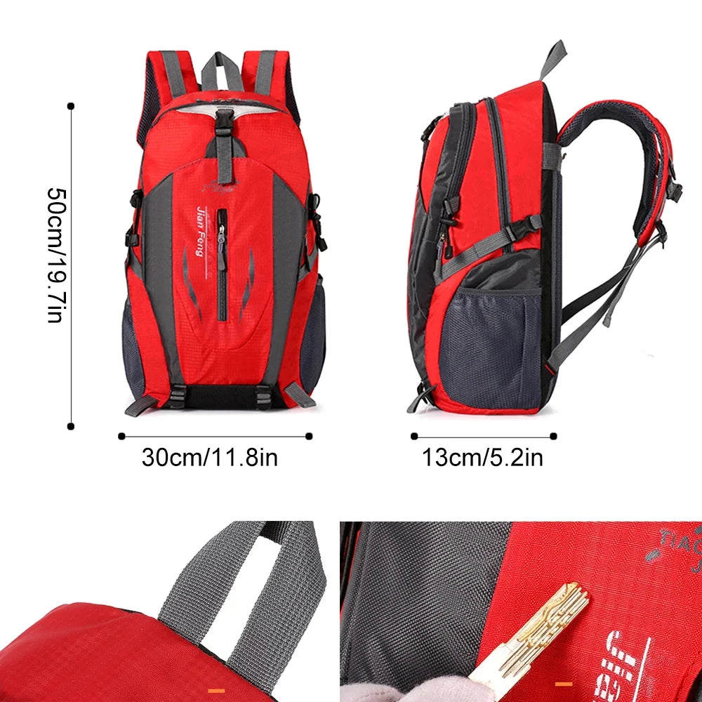40L Lightweight Waterproof Foldable Hiking Backpack
