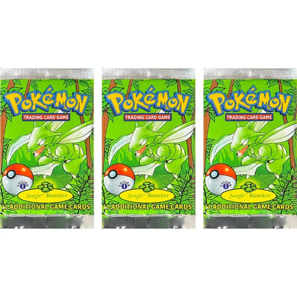 Pokemon TCG Vintage Booster Packs – Base Set, Jungle & Fossil