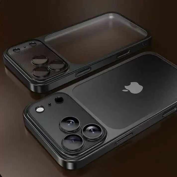 Plating Color PC Transparent iPhone Case