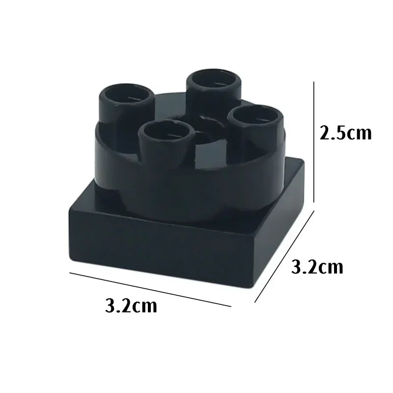 Large Building Blocks Playground Parts – Duplo Compatible Accessories