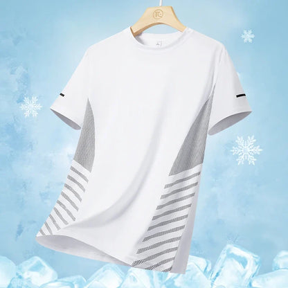 Men's Quick Dry Reflective Running T Shirt