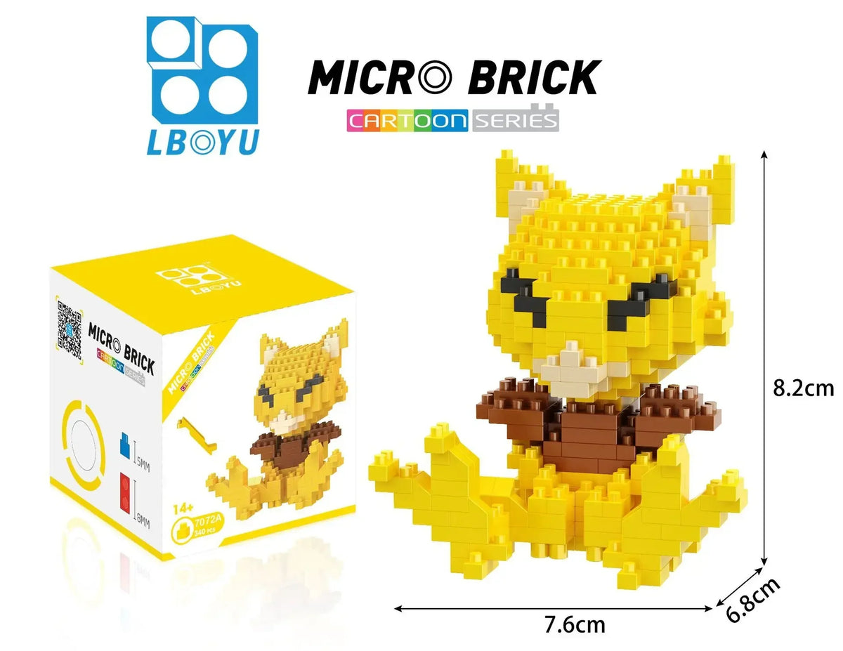 Pokemon Mini Building Blocks Set – Ash Ketchum & Characters