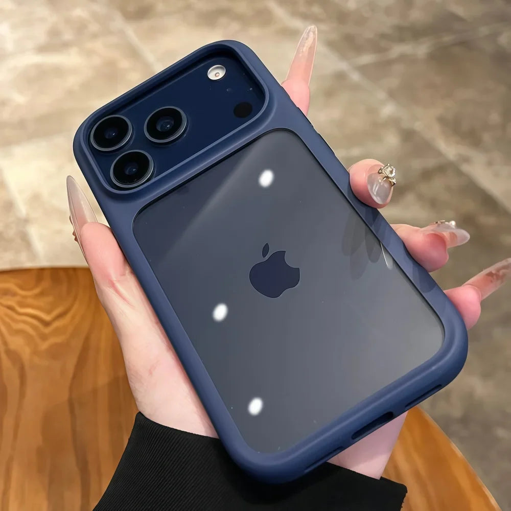Intelligent Camera Touch Button Crystal Clear iPhone Case