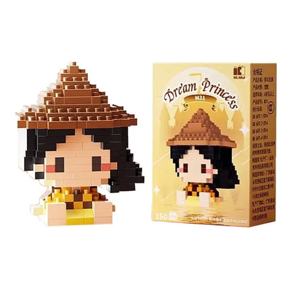 Cartoon Character Mini Building Blocks Set – DIY Brick Figures