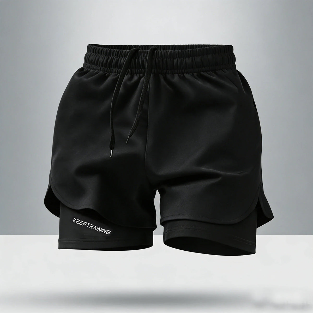 Men's 2-in-1 Running Shorts – Quick Dry Gym Shorts