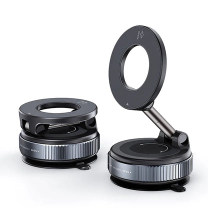 Foldable Magnetic Car Phone Holder 360° Dashboard Mount