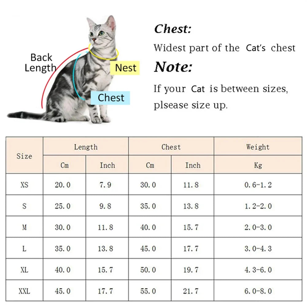 Striped Classic Vest Tank Top for Cats & Small Dogs