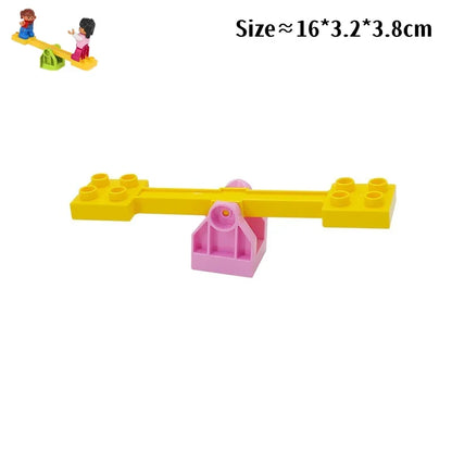 Large Building Blocks Playground Parts – Duplo Compatible Accessories