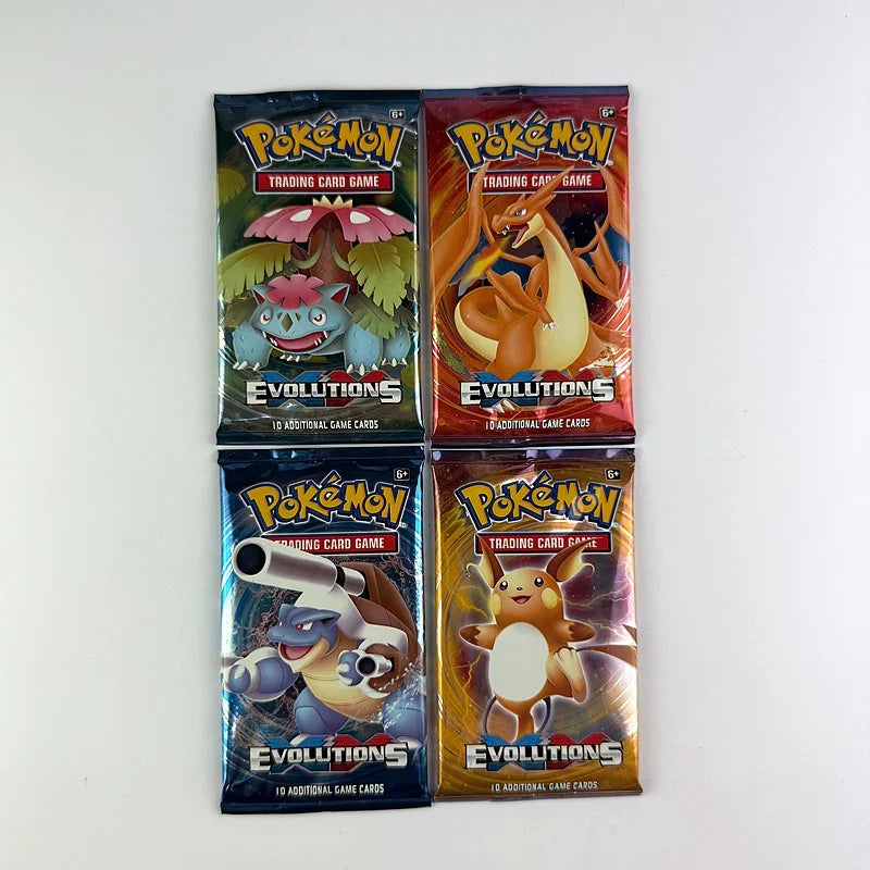 10/20PCS Pokémon Prismatic Evolutions 151 Booster Card Pack