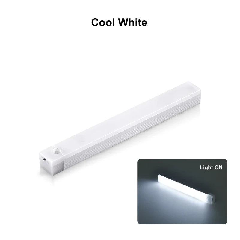 Motion Sensor LED Bar Light – USB-C Rechargeable Night Light