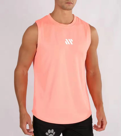 Men’s Mesh Stringer Tank Top for Gym & Workout