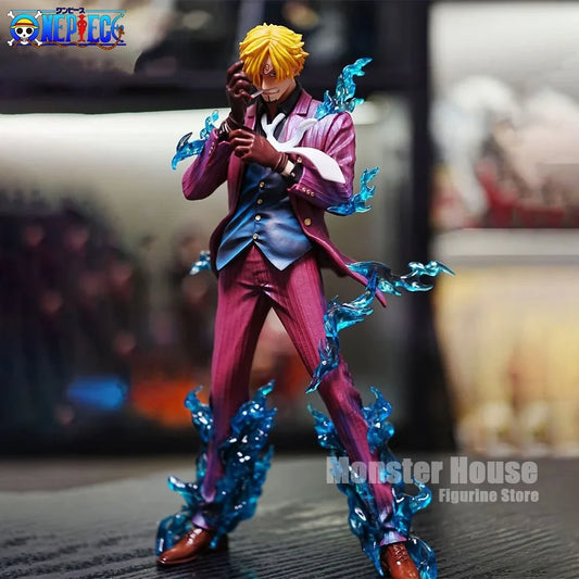 One Piece Diable Jambe Sanji 24cm PVC Action Figure Statue