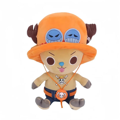 One Piece Plush Toy – Luffy, Zoro, Chopper & Ace 20-25cm