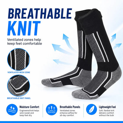 Thermal Compression Over the Calf Ski Socks