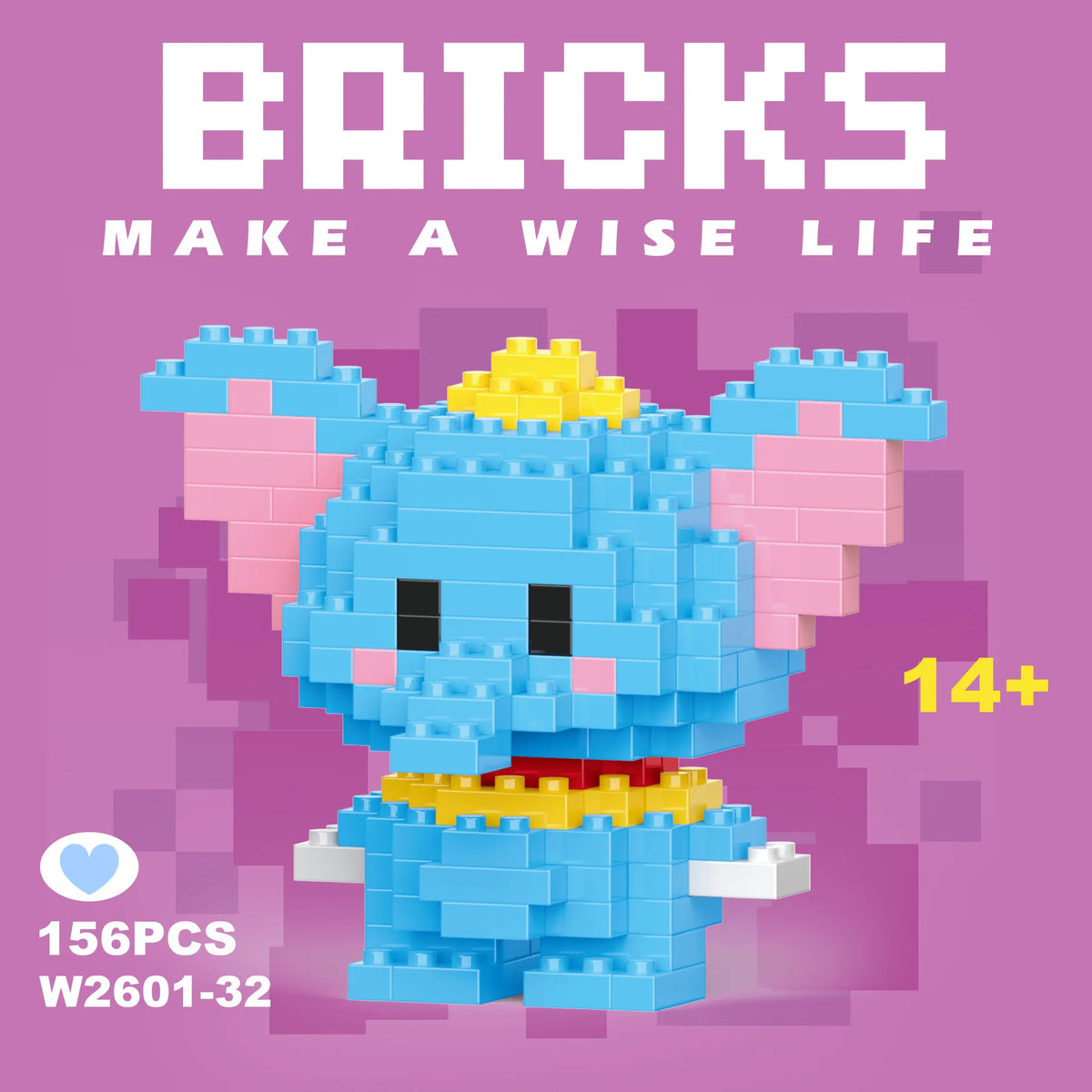 Disney Character Mini Building Blocks Set – Micro Bricks Figures 135–214 PCS