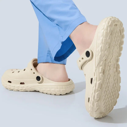 Unisex Non Slip Closed Toe Summer Clog Sandals