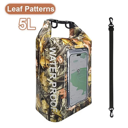 2L or 5L Waterproof Touch Screen Dry Bag