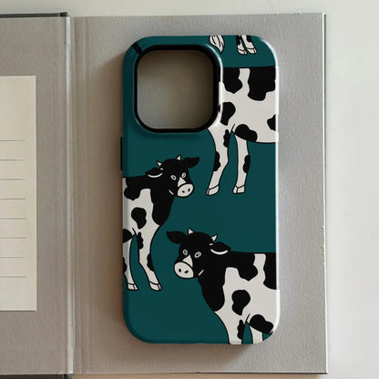Art Cute animals iPhone Case