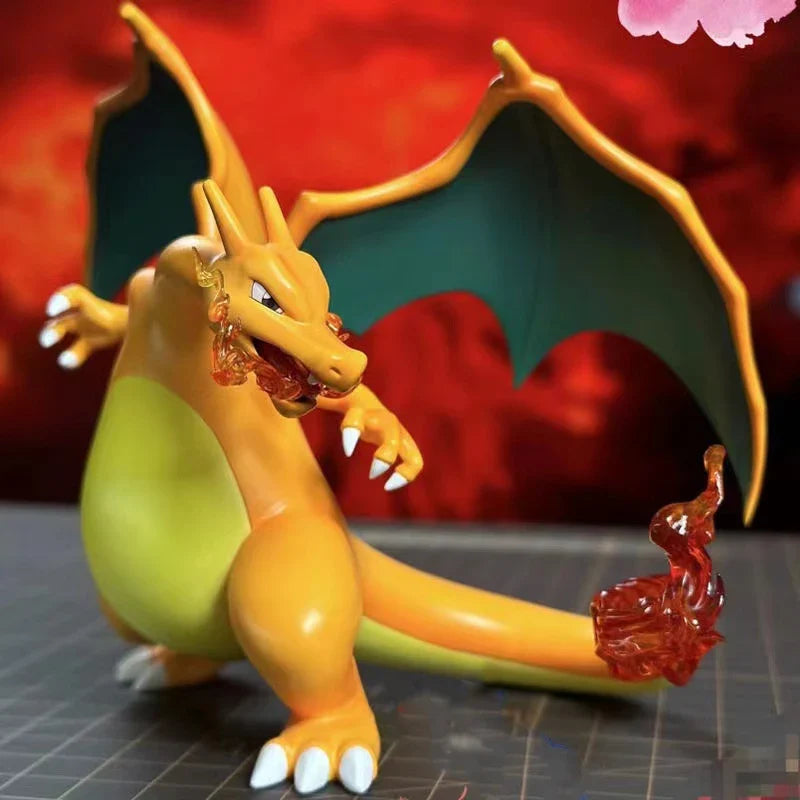 Charizard & Mega Charizard X PVC Figure 11.5cm
