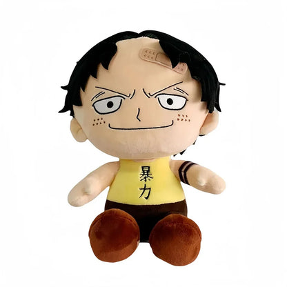 One Piece Plush Toy – Luffy, Zoro, Chopper & Ace 20-25cm