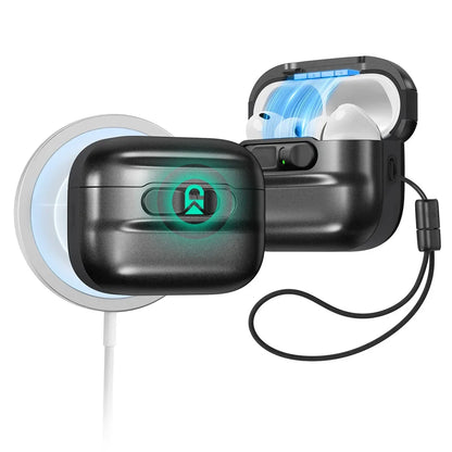 ESR AirPods Pro Case – Heavy-Duty Drop Protection with Carabiner Clip