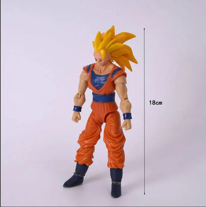 Dragon Ball Z Super Saiyan Goku Broly Vegeta Action Figures