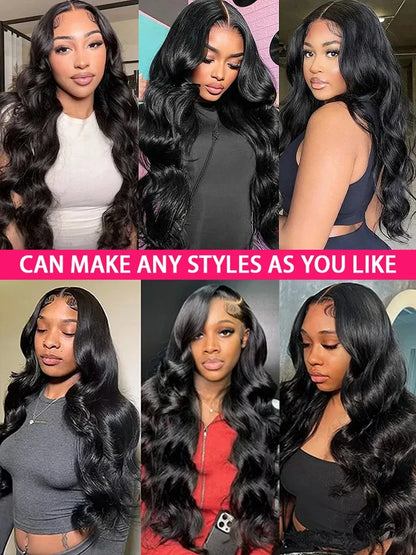 Lace Front Wig – Burmese Remy Human Hair Body Wave Glueless