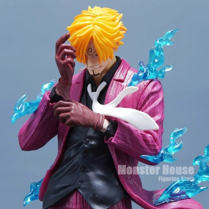 One Piece Diable Jambe Sanji 24cm PVC Action Figure Statue