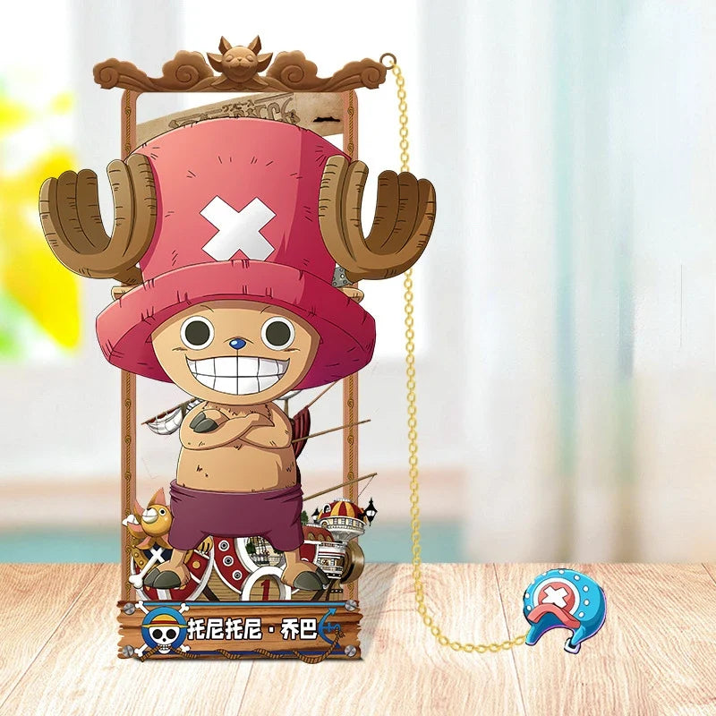 One Piece Cartoon Character Metal Bookmark