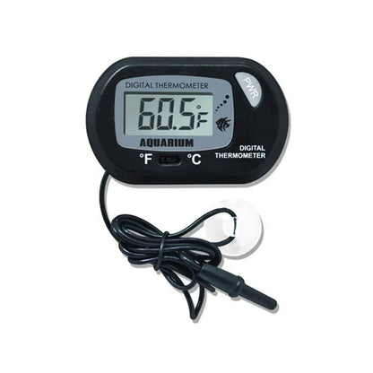 Thermometer Fish Tank Aquarium Electronic Digital Reptile Turtle Diving Pet Box Suction Cup