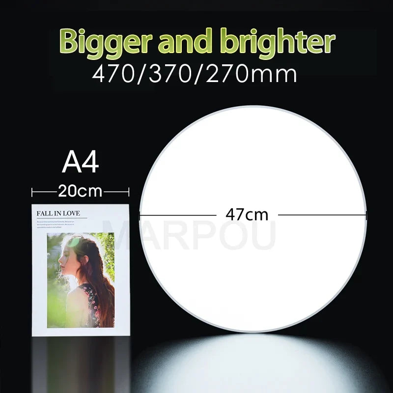 Smart LED Ceiling Light Dimmable | Remote & App Control