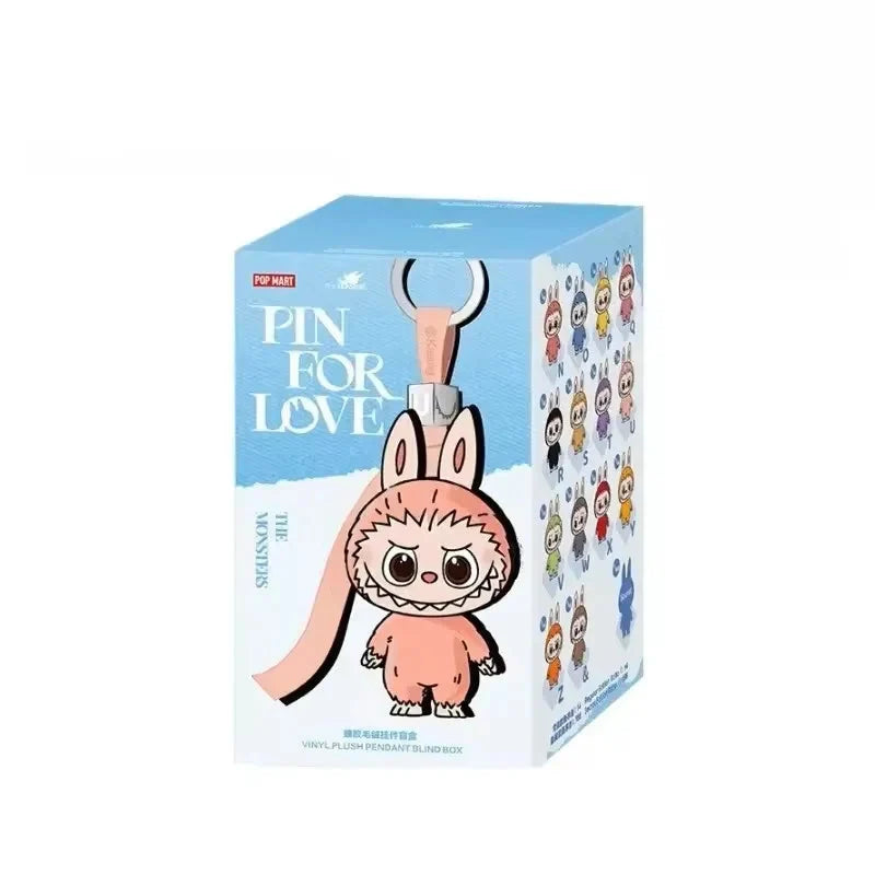 Labubu The Monsters Pin for Love Blind Box Pendant Keychain