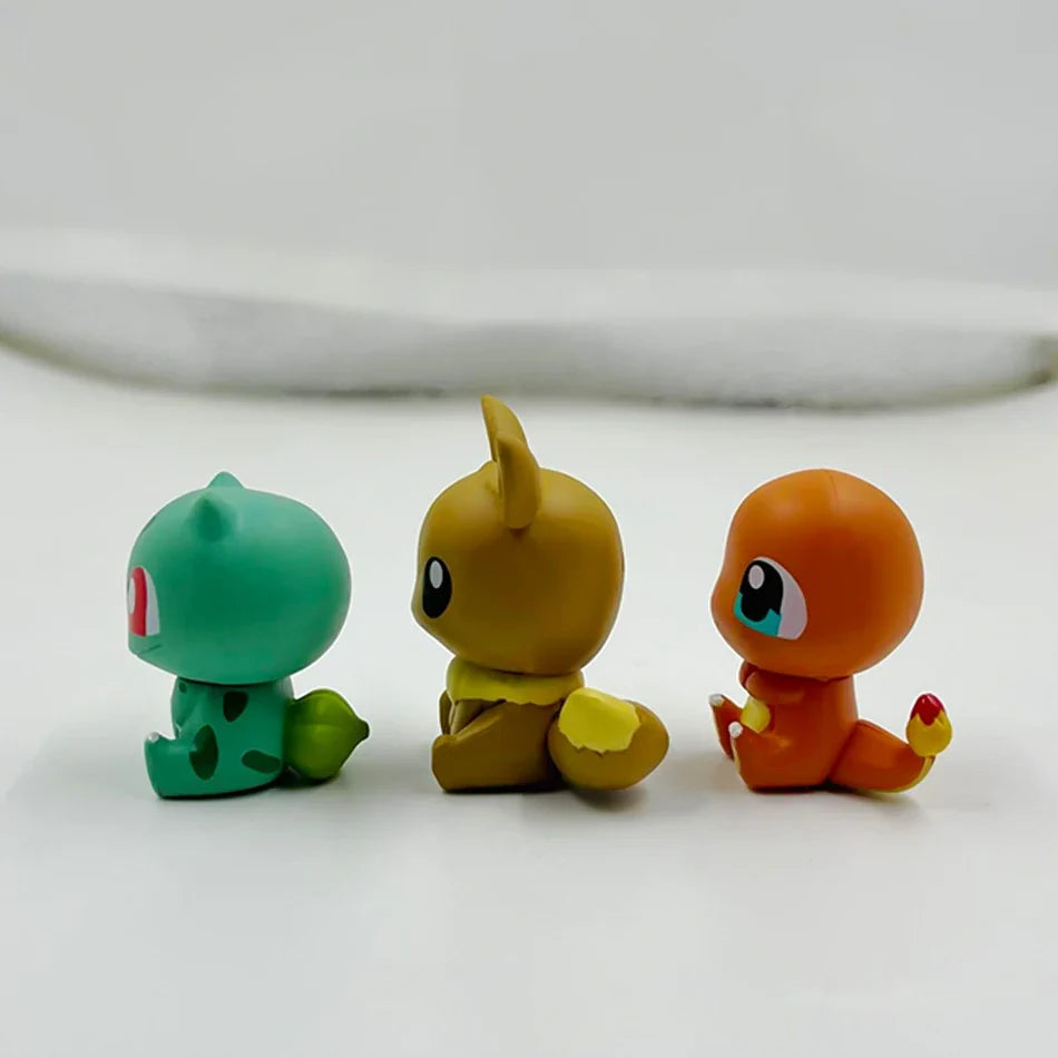 Pokémon Mini Figure Set - 6 Piece Collectible Toys
